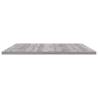 4 pcs Grey Sonoma Wall Shelves - Stylish Storage Solution