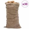 Jute Sacks 30 pcs 65x135 cm 100% Jute 220 gsm Size 65 x 135 cm Quantity in Package 30 