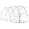 Rabbit Cage Silver 300x105x120 cm - Galvanised Steel