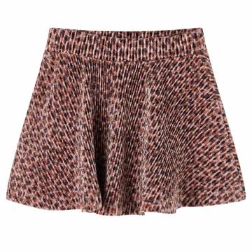 Kids' Old Pink Leopard Skirt - Stylish & Comfortable | Hipo Market