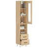 Highboard Sonoma Oak - Stylish Storage Solution | Hipo Market