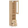 Highboard Sonoma Oak - Stylish Storage Solution | Hipo Market