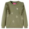 Kids' Sweatshirt Khaki 92 Colour khaki Size 92 (1.5-2y) 