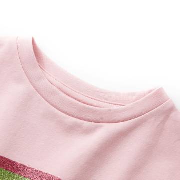 Kids' Dress with Drawstring in Light Pink - High Quality & Affordable