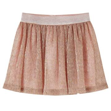 Stylish Kids' Skirt with Glitters - Soft Pink 104 | HiPoMarket