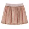 Stylish Kids' Skirt with Glitters - Soft Pink 104 | HiPoMarket