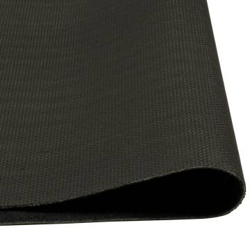 Kitchen Rug Washable Cup Black Velvet 45x150 cm | HIPO Market