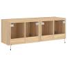 TV Wall Cabinets with LED Lights - Sonoma Oak - 60x35x41 cm