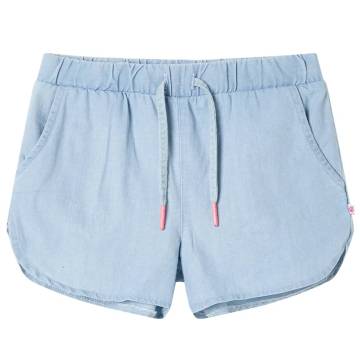 Kids' Soft Denim Blue Shorts - Size 116 for Ages 5-6