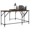 Brown Oak Desk 149x149 cm - Stylish & Durable Design