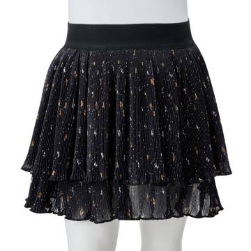 Kids' Black Tiered Ruffle Skirt | Stylish & Comfortable