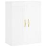 Wall Mounted Cabinets - 2pcs High Gloss White | Hipo Market