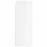 Wall Mounted Cabinets - 2pcs High Gloss White | Hipo Market