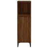 Bathroom Cabinet Brown Oak 30x30x100 cm | Hipomarket