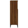 Bathroom Cabinet Brown Oak 30x30x100 cm | Hipomarket