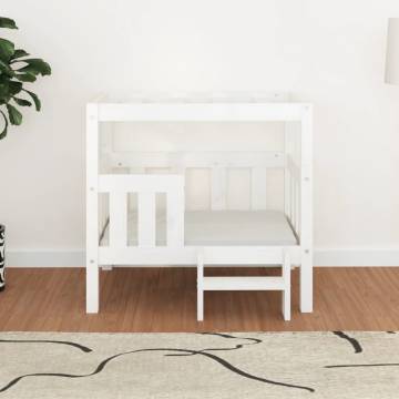 Stylish White Dog Bed - Solid Pine Wood | Hipo Market