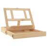 Table Easel with Drawer - Solid Pine Wood 33.5x25.5x7 cm