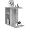 Modern Grey Sonoma Side Table - 50x30x50 cm