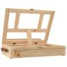 Table Easel with Drawer - Solid Pine Wood 33.5x25.5x7 cm