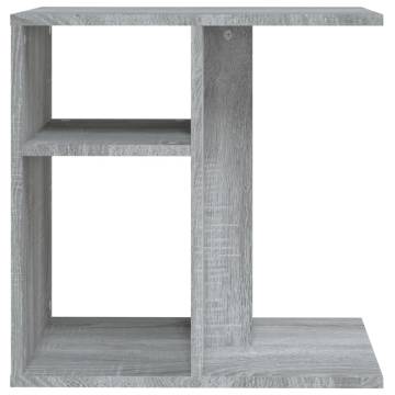 Modern Grey Sonoma Side Table - 50x30x50 cm