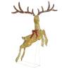 Flying Reindeer Christmas Decoration - 120 LEDs Gold Warm White