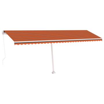 Freestanding Manual Retractable Awning 600x300 cm | Hipomarket