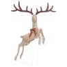 Flying Reindeer Christmas Decoration - 120 LEDs Gold Warm White