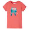 Kids' T-shirt Coral 116 Colour coral Size 116 (5-6y) 