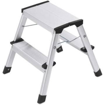 Hailo Folding Stepladder L90 Step-ke 2x2 - Compact & Safe