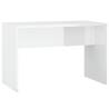 LED Dressing Table Set - High Gloss White Wood | HipoMarket