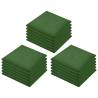 Fall Protection Tiles - 18 Green Rubber Tiles | Hipomarket