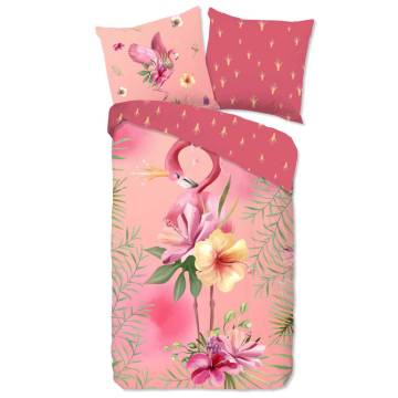 Good Morning Kids Duvet Cover QUEEN 135x200 cm Pink - Hipomarket