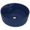 Luxury Matt Dark Blue Wash Basin 36x13 cm - Hipomarket