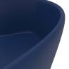 Luxury Matt Dark Blue Wash Basin 36x13 cm - Hipomarket