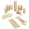 HI Outdoor Wooden Kubb Game - Perfect for Family Fun