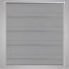 Zebra Blind 90 x 150 cm Grey - Elegant Roller Shade for Modern Homes