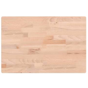 Solid Wood Beech Bathroom Countertop 60x40 cm | HiPo Market