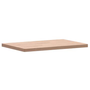 Solid Wood Beech Bathroom Countertop 60x40 cm | HiPo Market