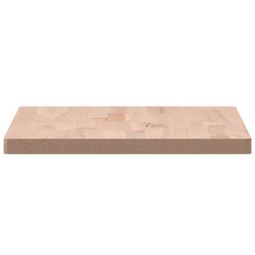 Solid Wood Beech Bathroom Countertop 60x40 cm | HiPo Market