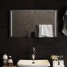 Stylish LED Bathroom Mirror 70x40 cm - Waterproof & Convenient