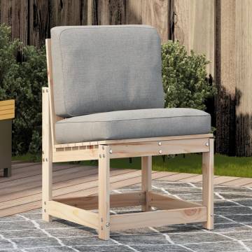 Solid Pine Garden Chair - Comfortable & Stylish Seating