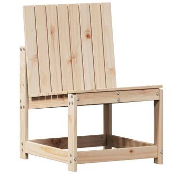 Solid Pine Garden Chair - Comfortable & Stylish Seating