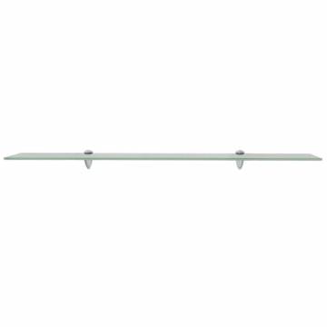 Stylish Floating Shelves - Glass 100x10 cm (2 pcs) | Hipomarket