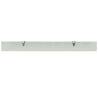 Stylish Floating Shelves - Glass 100x10 cm (2 pcs) | Hipomarket