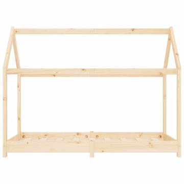 Kids Bed Frame - Solid Pine Wood 80x160 cm | Hipomarket