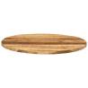 Round Solid Wood Table Top Ø 80 cm - Rustic Mango Design