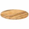 Solid Wood Mango Round Table Top Ø 90x2.5 cm - Hipomarket