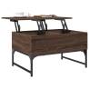 Stylish Brown Oak Coffee Table - 70x50x40 cm | Hipo Market