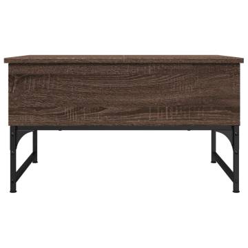 Stylish Brown Oak Coffee Table - 70x50x40 cm | Hipo Market