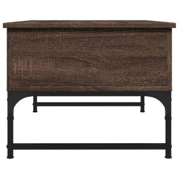 Stylish Brown Oak Coffee Table - 70x50x40 cm | Hipo Market